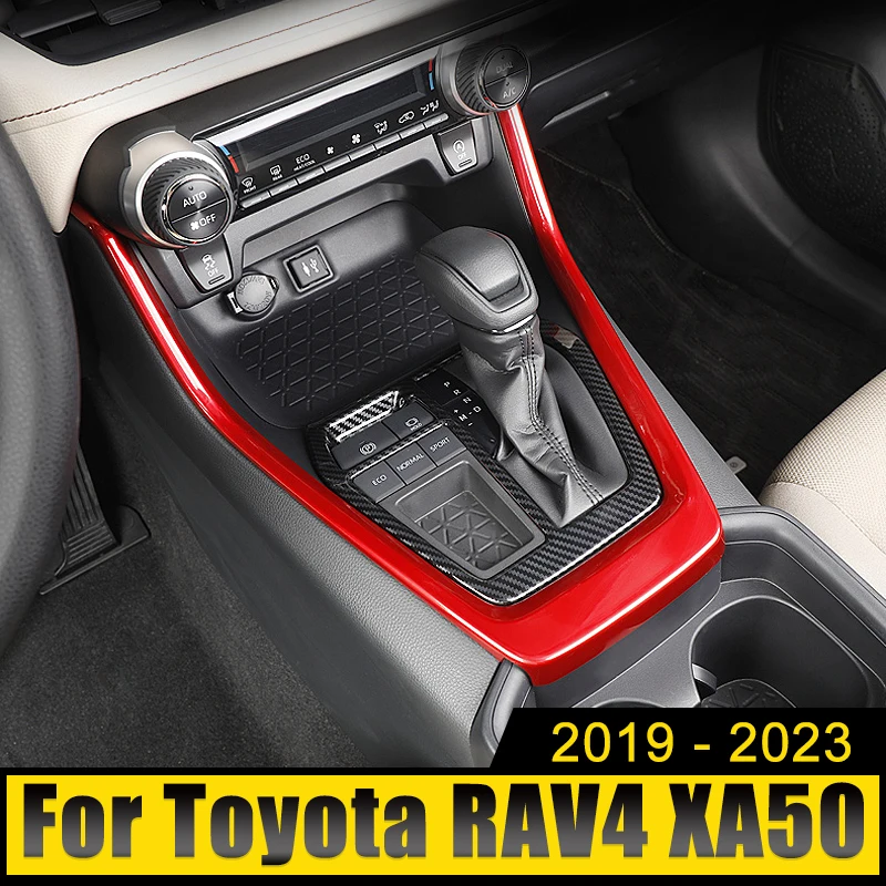 

Крышка панели внутренней коробки переключения передач из АБС-пластика для Toyota RAV4 XA50 2019 2020 2021 2022 2023 RAV 4 Hybrid