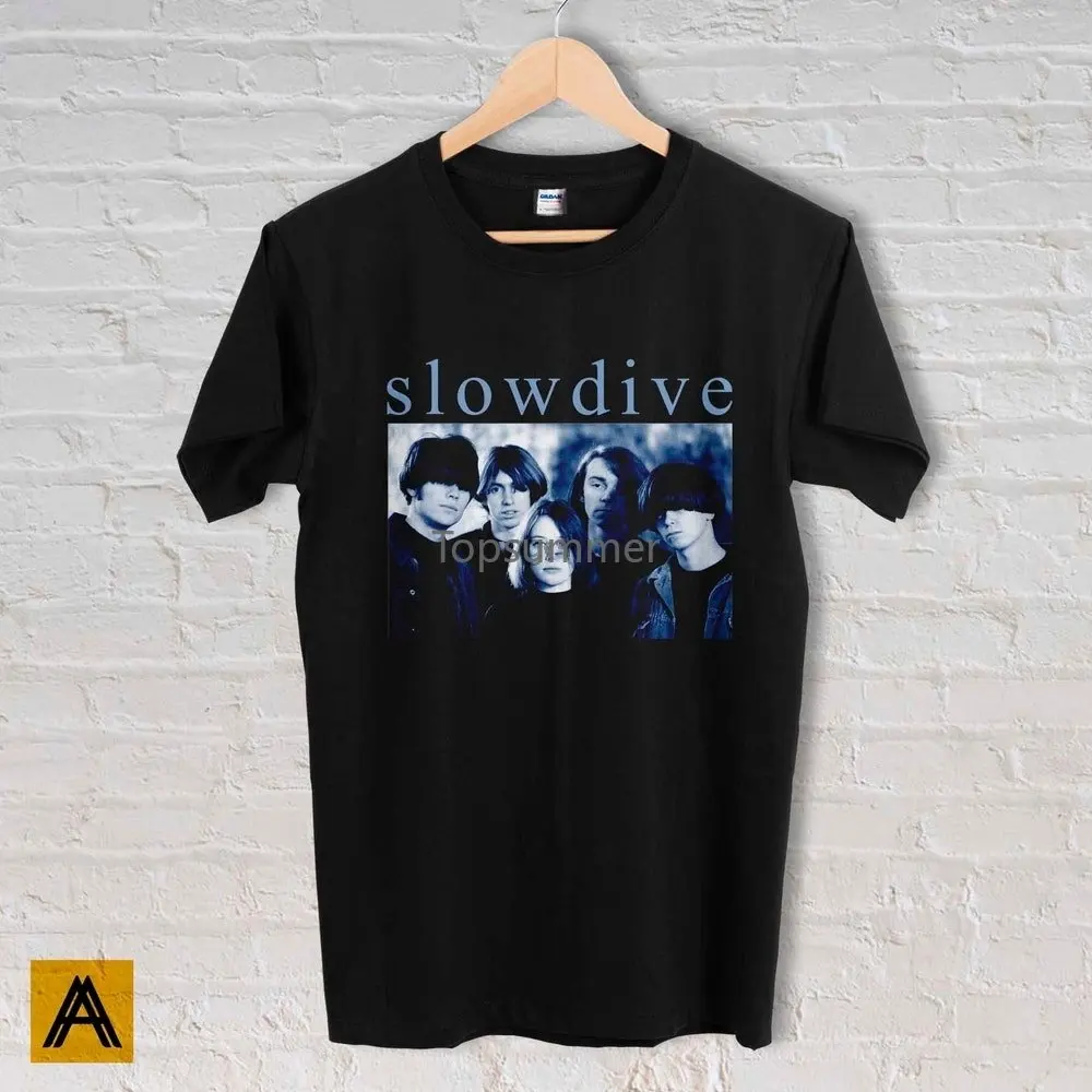 

Slowdive Shirt Vintage English Indie Rock Dream Pop Music Band Unisex Shirt