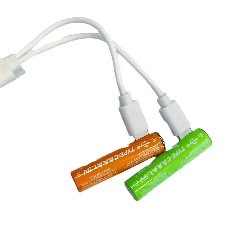 Перезаряжаемая батарея AAA Литиевая USB-аккумуляторная TYPE-C
