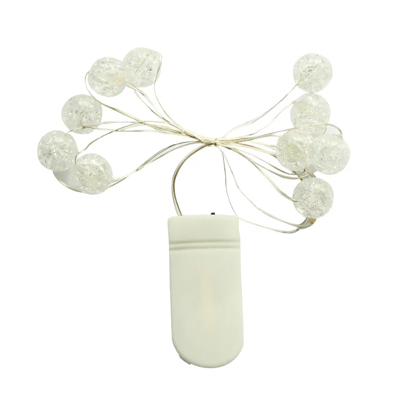 

Светодиодная гирлянда TIKLEE серебристая 2 метра