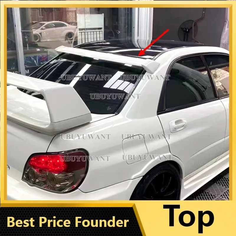 

Задний спойлер UBUYUWANT из углеродного волокна на крышу, окно, крыло, губа для Subaru Impreza WRX STI 7-9th 2002-2009, автостайлинг