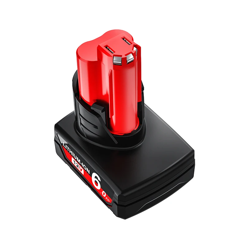 Bonadget 12V 3.0Ah/6.0Ah Rechargeable Battery For Milwaukee M12 XC Cordless Tools 48-11-2402 48-11-2411 48-11-2401 MIL-12A-LI