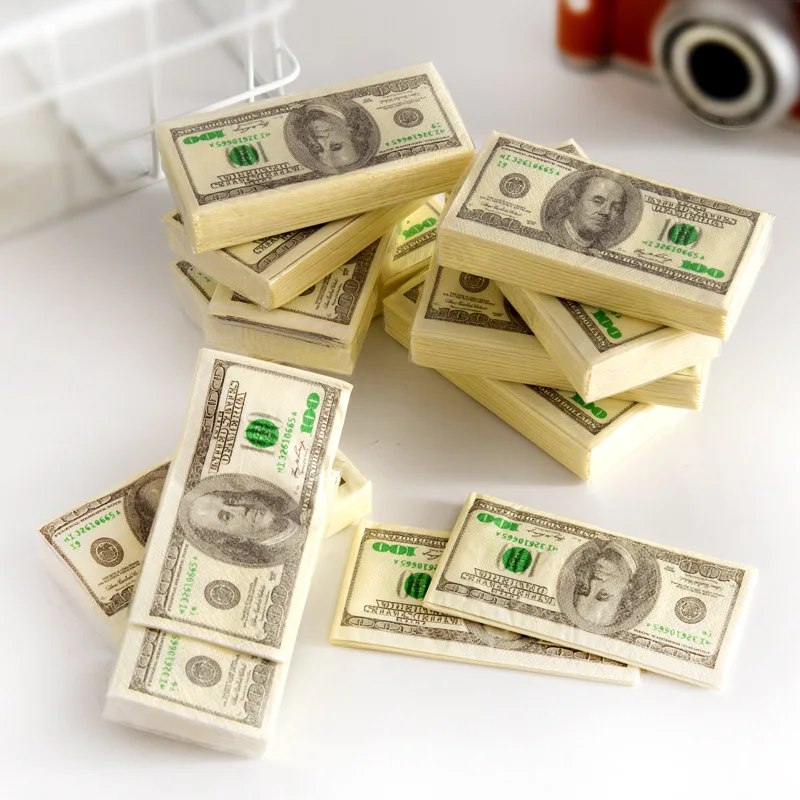 Party Tricky Gift Disposable Napkins Wedding Party Birthday Decoration