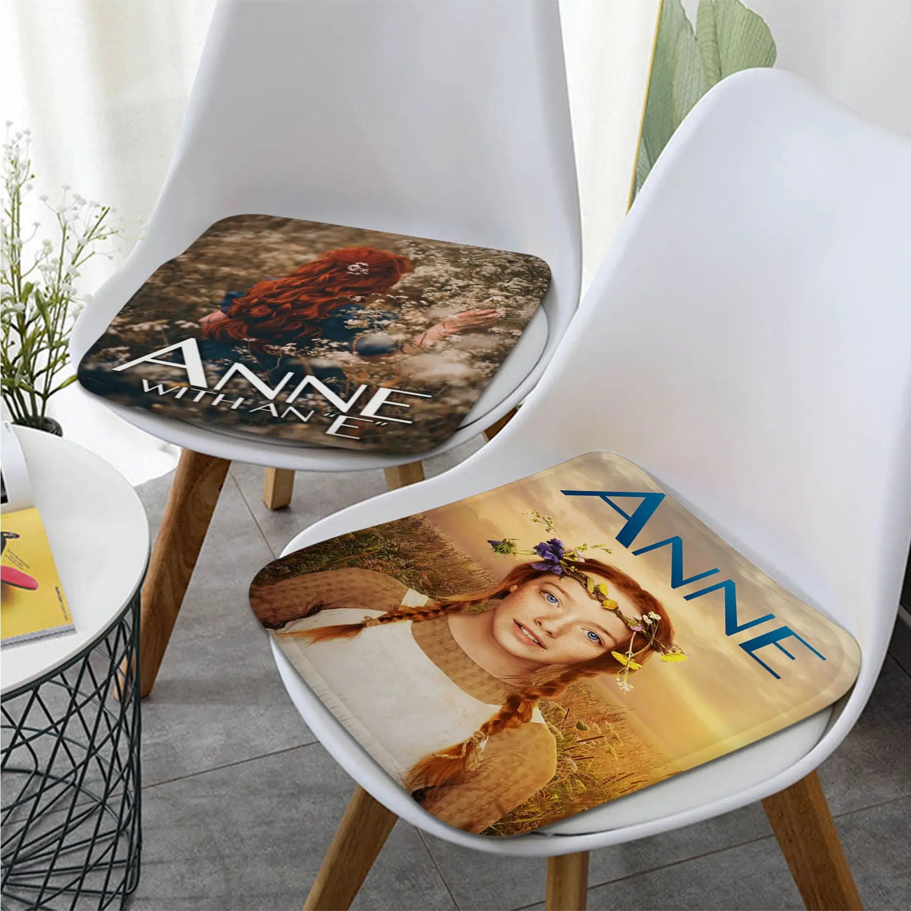 

Anne With An E Art, подушка на сиденье, для офиса, столовой, мягкий коврик для дивана, Нескользящие подушки