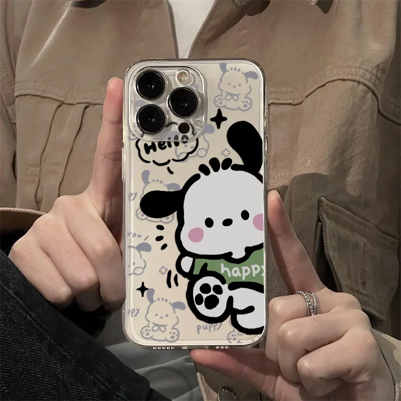 Симпатичный чехол для телефона в виде коричной мелодии iPhone 16 15 14 13 12 11 Mini Pro Max X XR