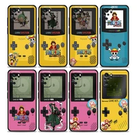 japanese anime one piece game boy phone case for redmi 10 9 9a 9c 9i k20 k30 pro k40 plus pro note 10 pro 11 pro soft silicone