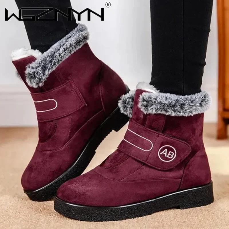Новая мода пикантные женские супер теплые ботильоны для женщин меховая обувь
