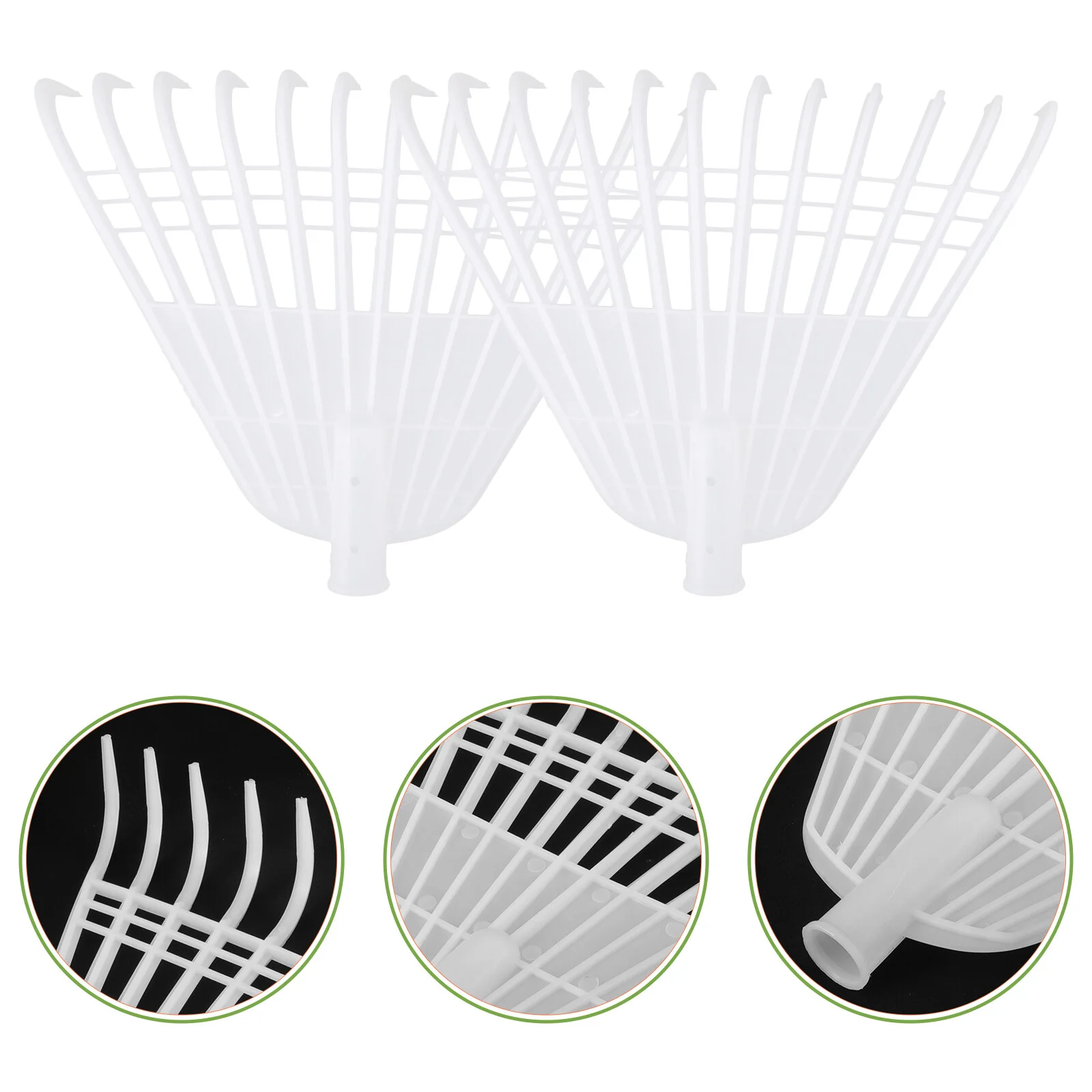 

Leaf Rake Rakes Lawns Heavy Duty Grounds Keeper Plastic Artificial Turf Garden Small Shrub Grass Pine Needle Hand Tools