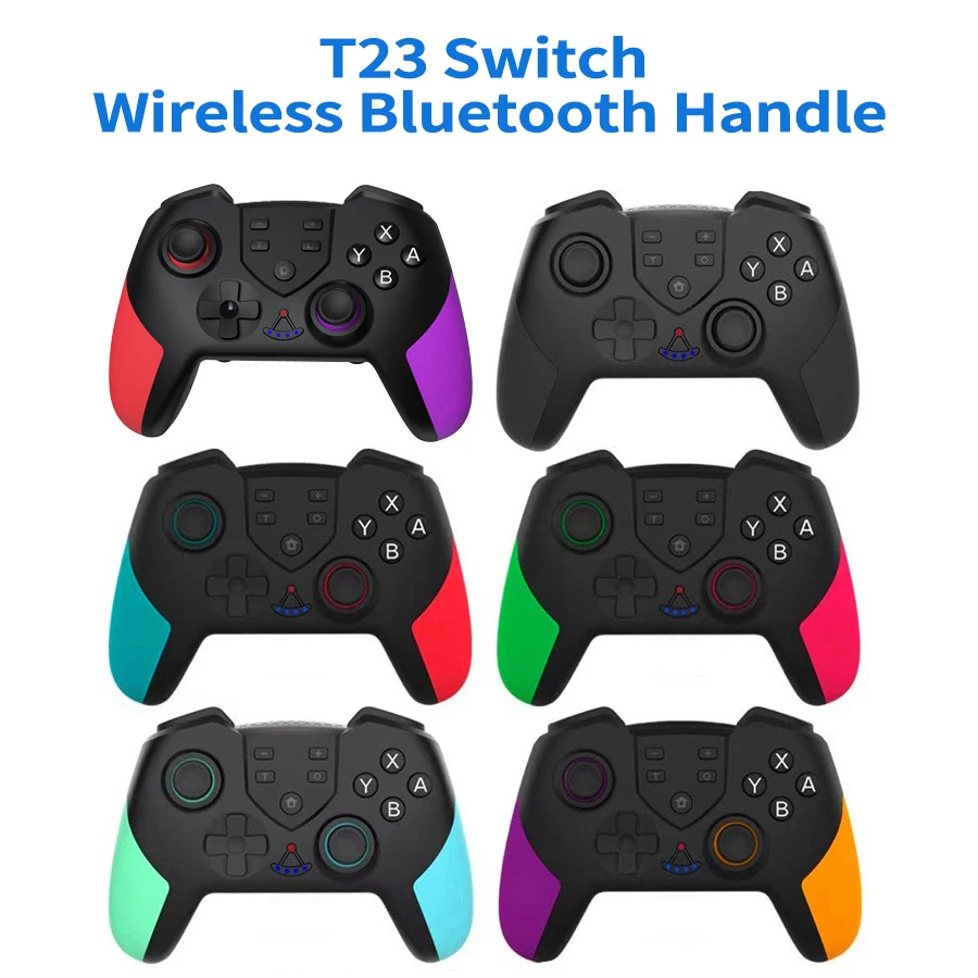 

New Switch PRO With Macro Programming Wireless Bluetooth Game Controller With Wake-Up Vibration Gyroscope Switch Handle