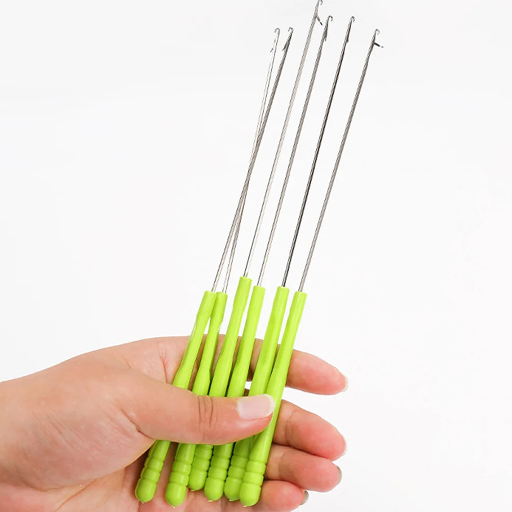 5 шт. крючки для плетения волос иглы косичек свитер инструмент мгновенной
