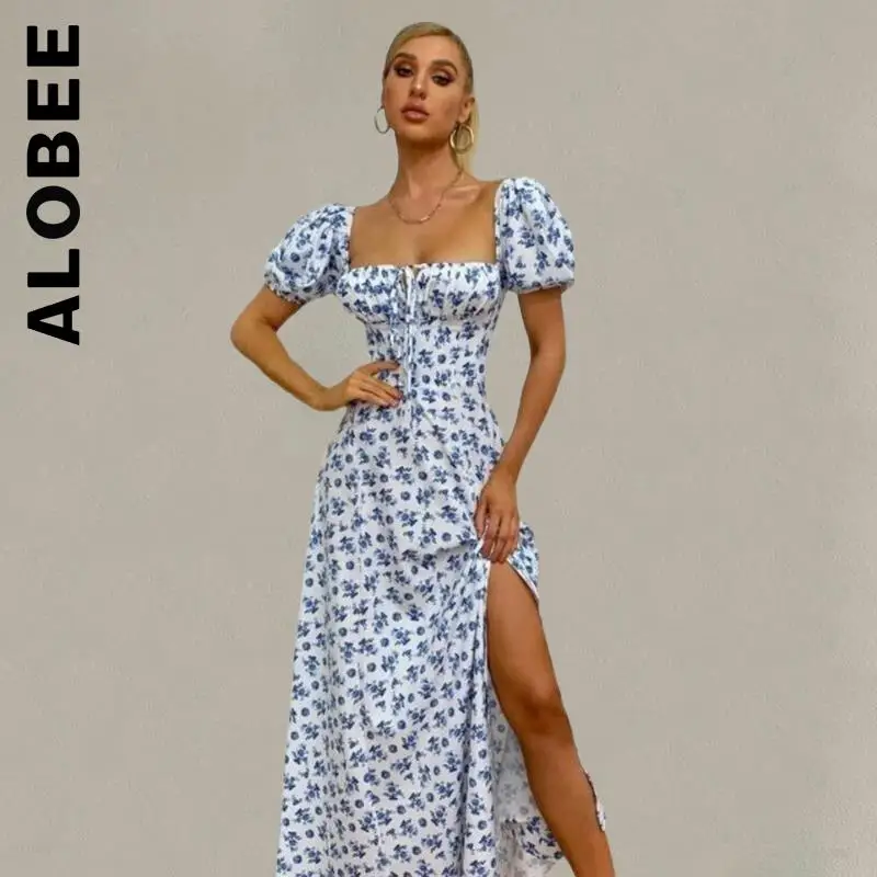 

Alobee New Dress Women Elegant Ruched Drawstring Party Long Dress Chic Club Dresses Girl All-Match Female Vestidos Clothing