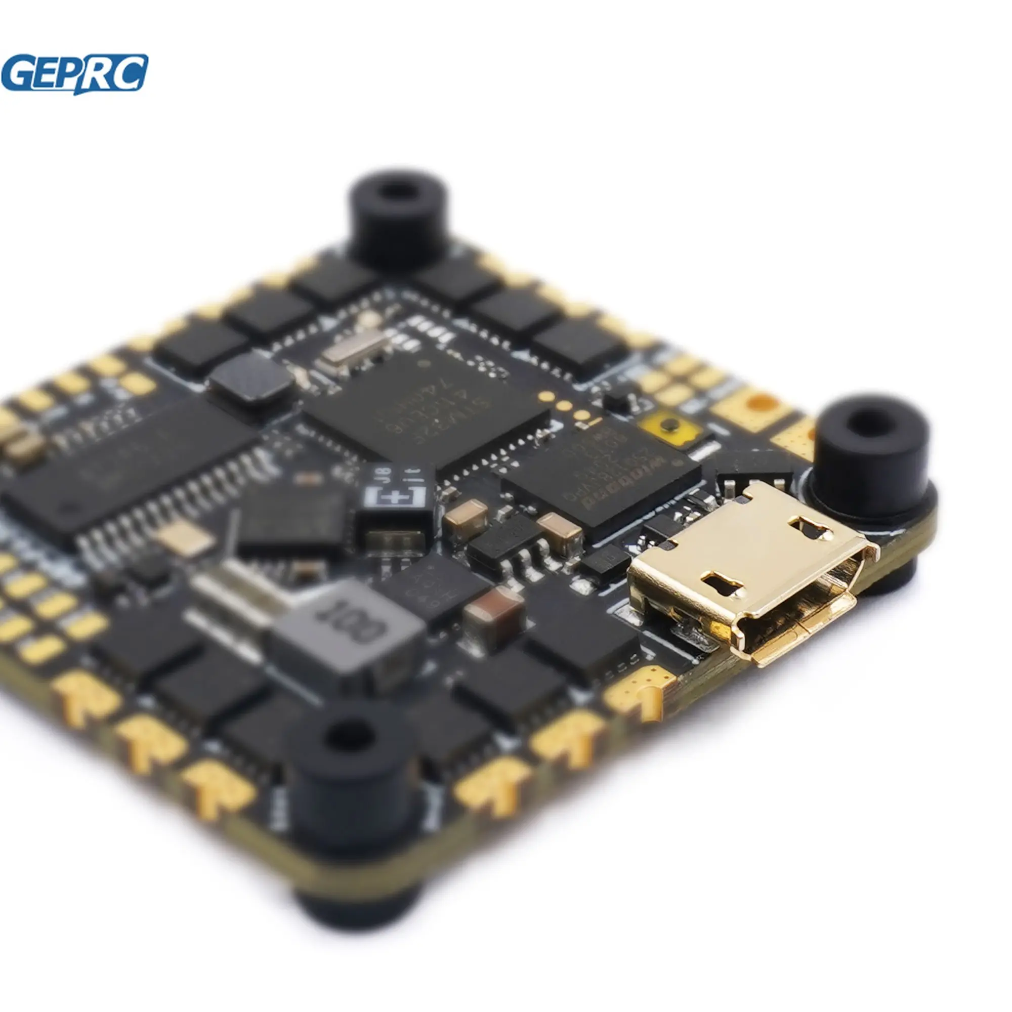 Цена GEPRC GEP-F411-35A AIO F411 35A FC 2-6S 8bits BLS ESC для DIY RC FPV Квадрокоптер UAV аксессуары Запчасти