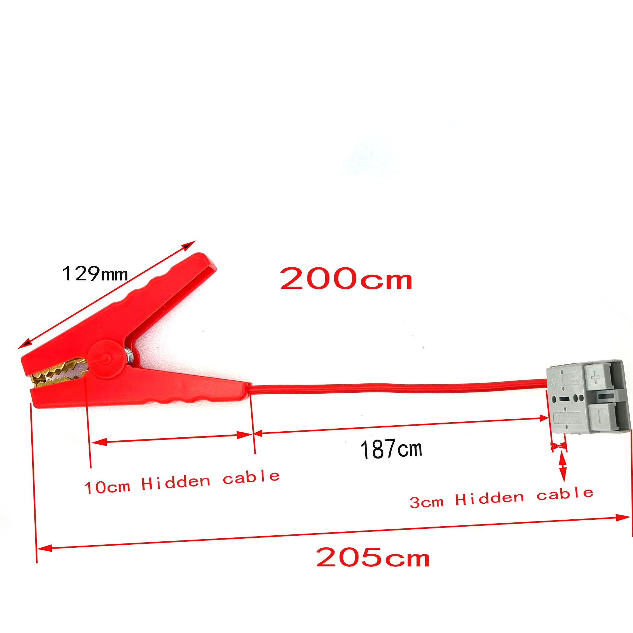 

Для 50A Anderson разъем автомобильный силиконовый медный кабель 10AWG два 130 мм зажимы для аккумулятора зажим типа «крокодил» 12-24 В аксессуары для инструментов