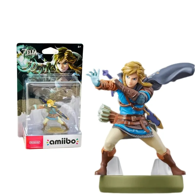 

Game The Legend Of Zelda: Tears Of The Kingdom Amiibo NFC Switch 8cm Anime Figures Breath Of The Wild Pvc Statue Toy Model Gift