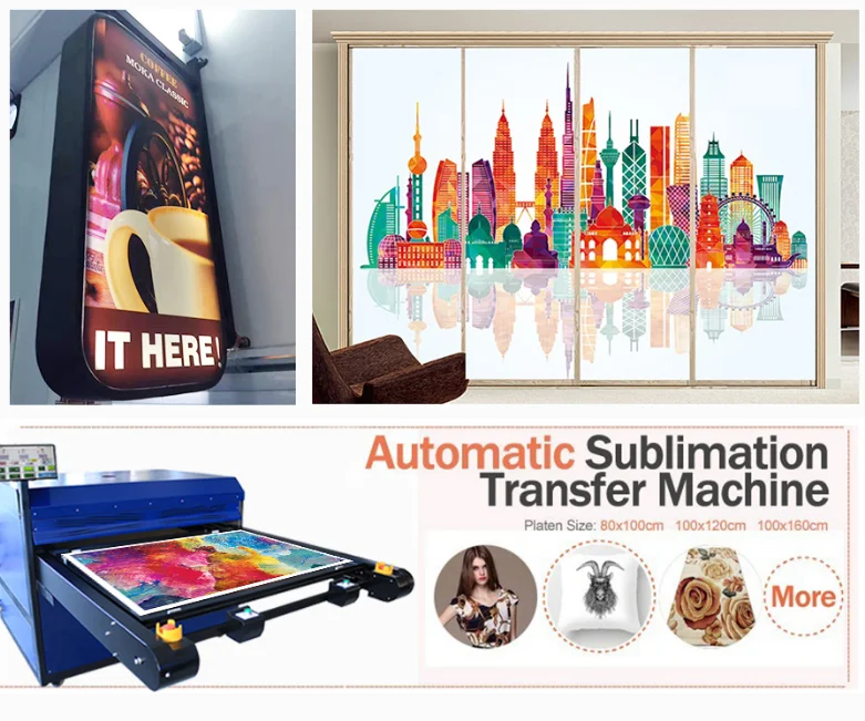 32 x 40 48 дюймов/48 68 дюймов ПЛК-контроллер Пневматический высокоформатный