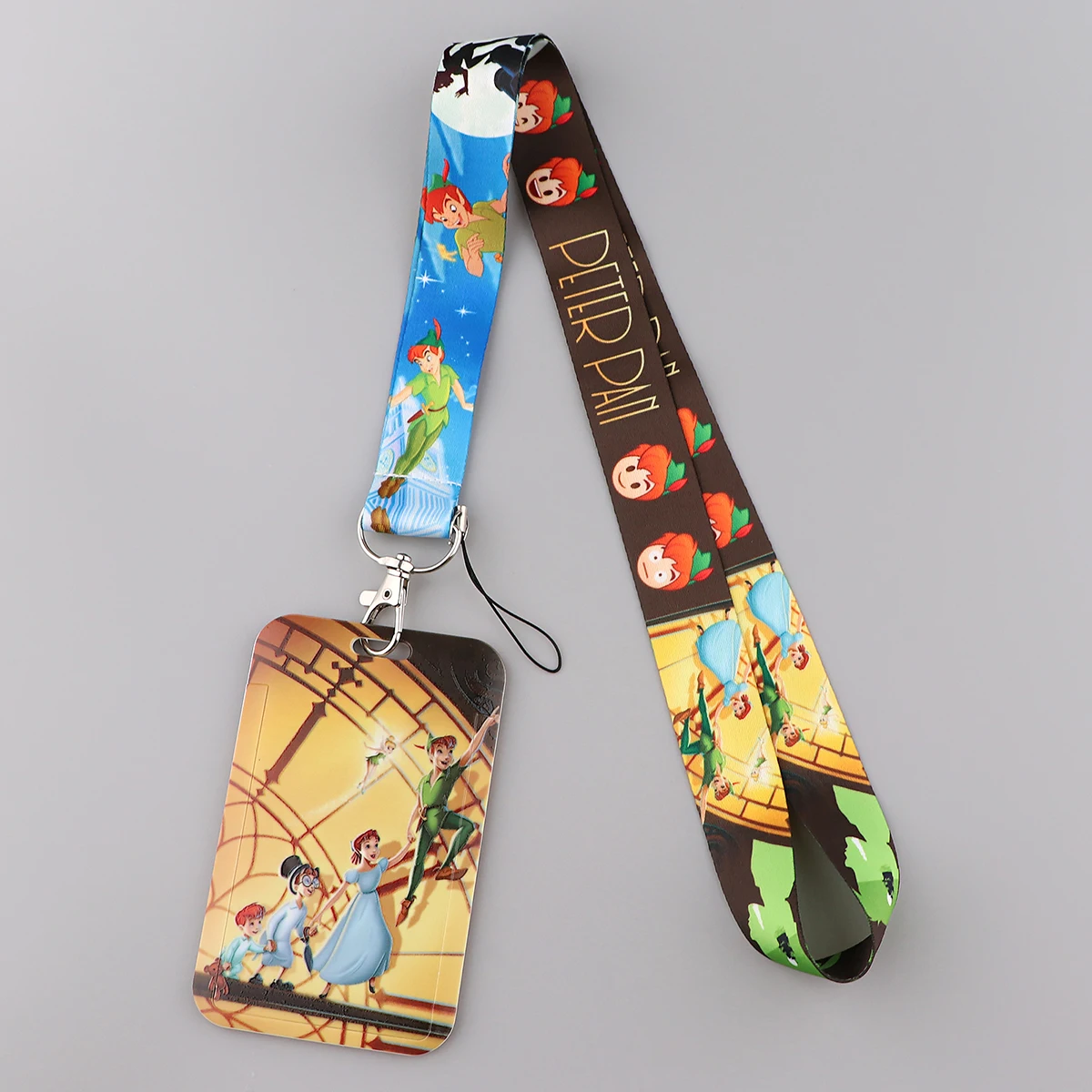 

Peter Pan Strap Lanyard for Keys Keychain Badge Holder ID Credit Card Pass Hang Rope Lariat Mobile Phone Charm Accessories