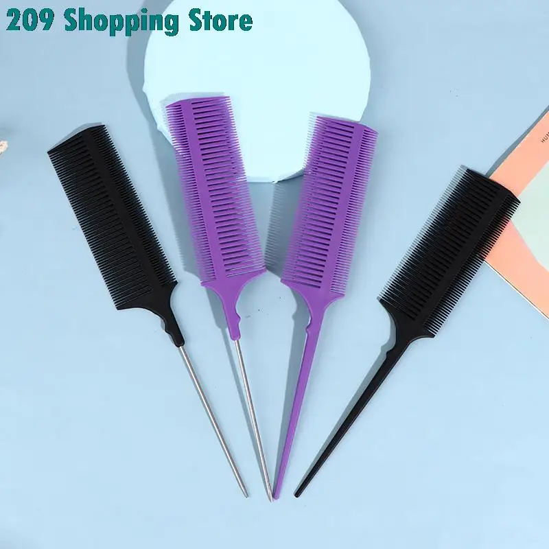 

1pcs Pick Dyeing Comb Profession Dyeing Comb Hair Brush For Hairdressing Weave Comb Tail Dyeing Comb Weaving Cutting Combs