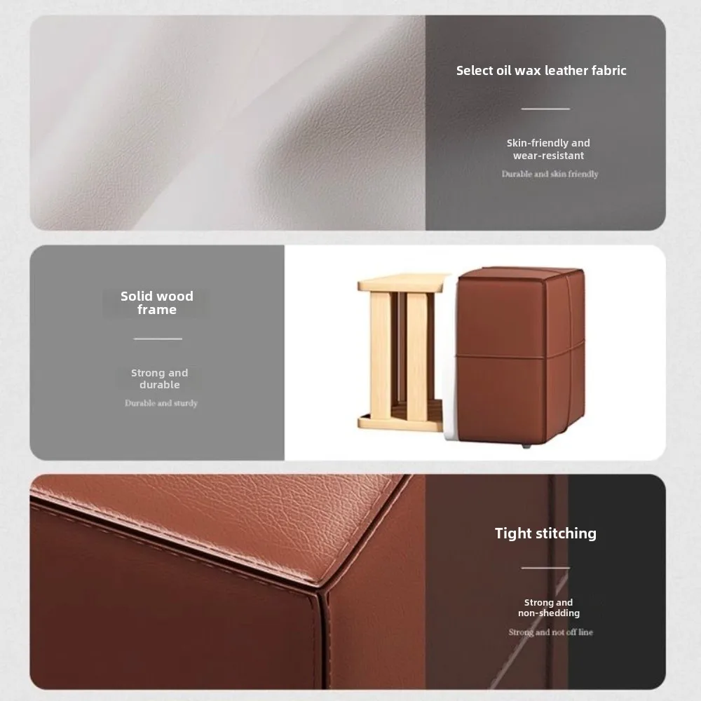 Домашний табурет диван гостиная низкий дверь для смены обуви легкий роскошный