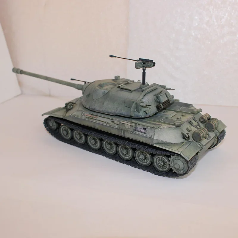 Бумажная модель танка IS-7 1:50 масштаба