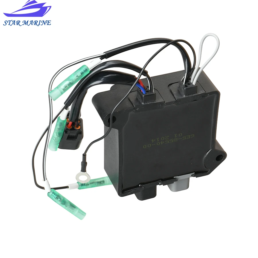 6E5-85540-00 Блок CDI в сборе для лодочного двигателя Yamaha 115HP C115TRV C115TLRX 6E5-85540 Заменяет