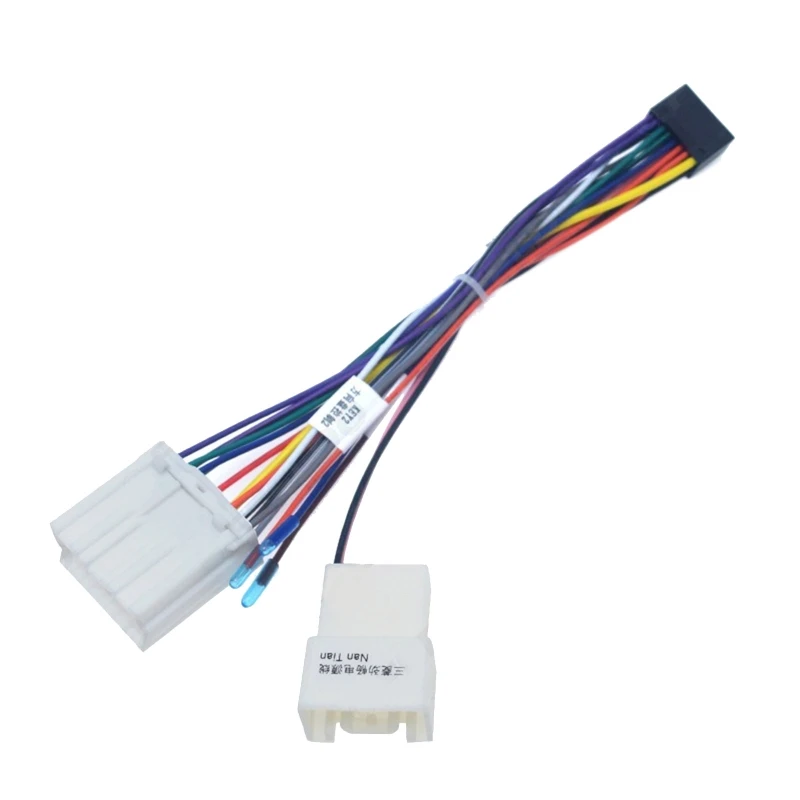 

Car Stereo Radio Android 16 Pin Wiring Harness Connector Adapter Loom Cable