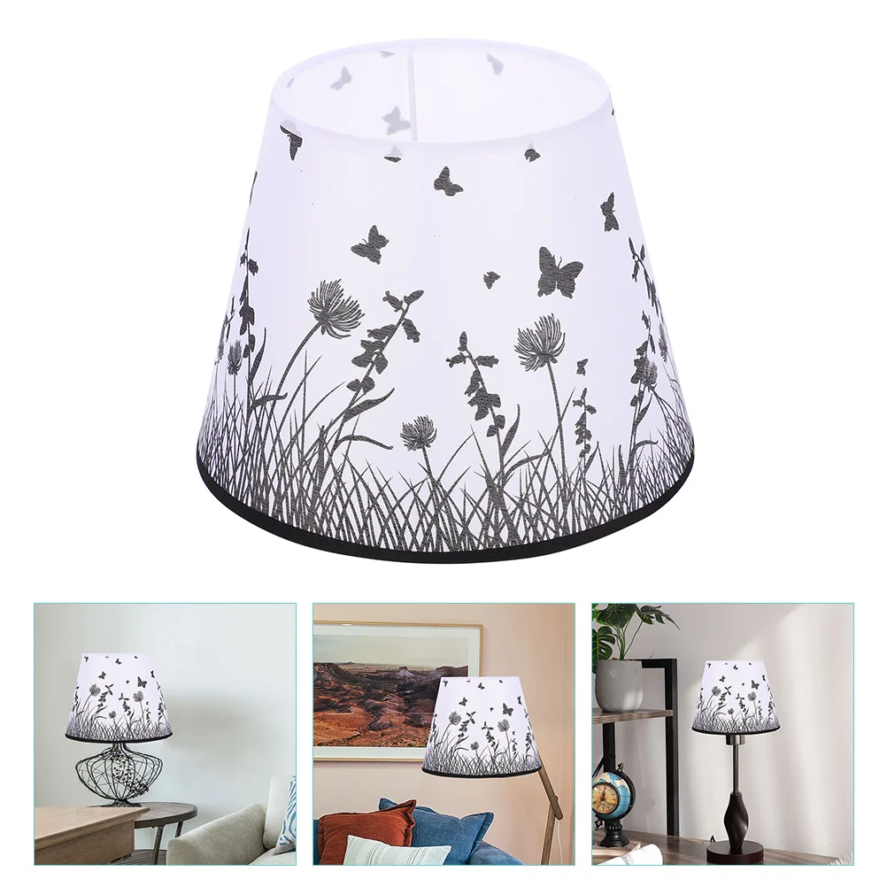 

Home Delicate Decorative Shade Table Lampshade Floor Lamp Cover Bedroom Lamp Shade Vintage Lampshade