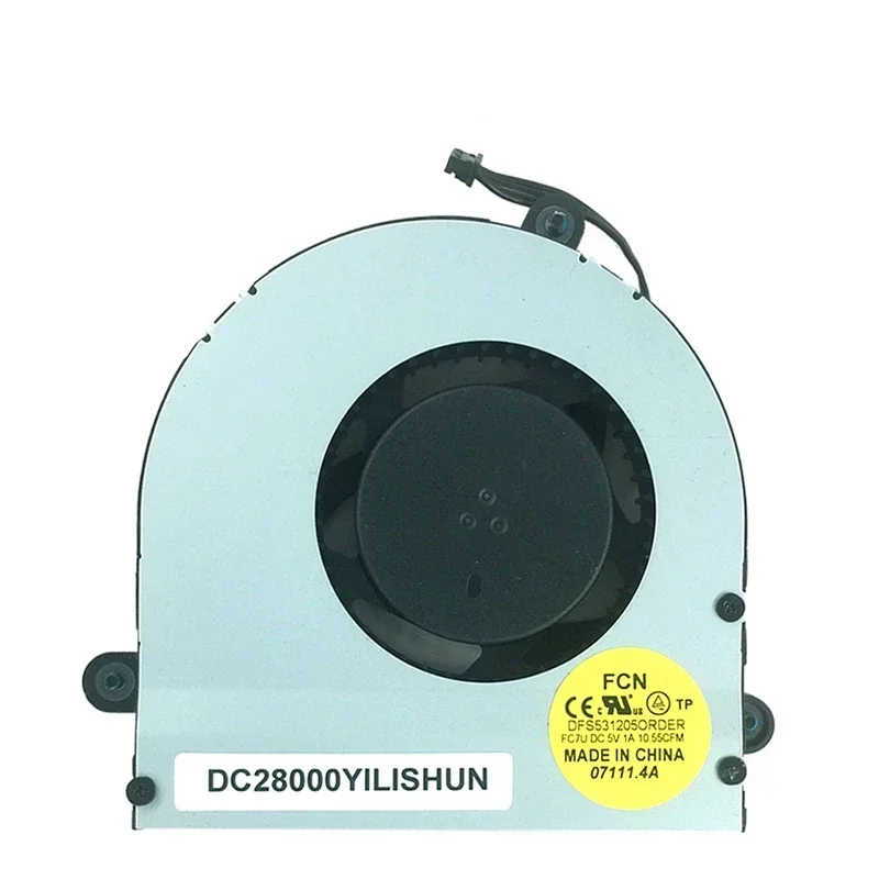 Новый оригинальный охлаждающий вентилятор для ноутбука Dell Alienware M17X R3 R4 DC28000UAF0 DC