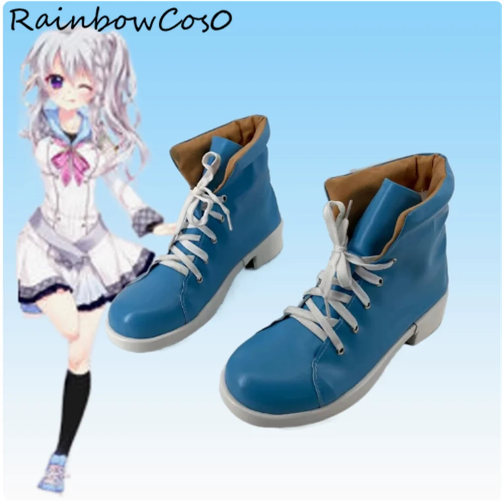 Nimi Sora 9 обувь для косплея девять ботинки игра в стиле аниме Хэллоуин Рождество