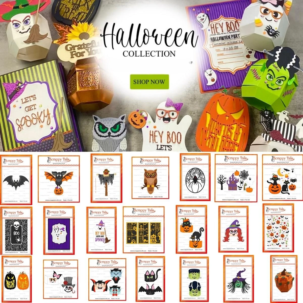 

2023 Halloween Ghost Pumpkin Metal Cutting Dies Stencils Scrapbooking Paper Diary Decoration Embossing Template Greeting Card