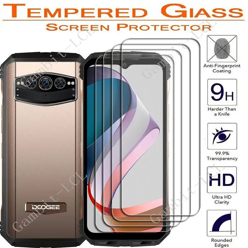 Защита экрана для Doogee N20 Pro N30 N40 N50 V10 V20 V11 V30 V30T 5G V Max S100 S99 S98 S97 S96 GT, защитная пленка из закаленного стекла