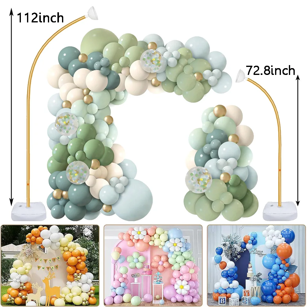 72 8 и 112 дюймовый воздушный шар зеркальная подставка половина зеркальной