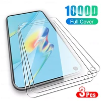 3pcs full cover protective glass for oppo a54 phone tempered glas screen protector film for o ppo a 54 oppoa54 2021 protection