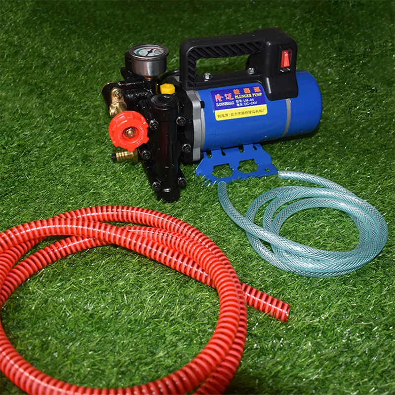 220V electric sprayer, agricultural high-pressure air pump, double-cylinder plunger sprayer, piston irrigation sprayer