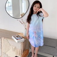 frozen elsa princess cartoon dress 2 year old baby girl clothes kids dresses for girls flower girl dresses