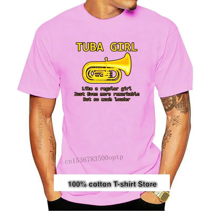 

Camiseta de Tuba para hombre y mujer, ropa para chica, Banda de Marcha, regalo para jugador, t-shirt-4833A