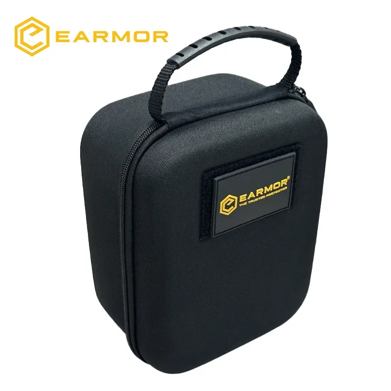 Жесткий чехол для хранения тактических наушников EARMOR портативный легкий