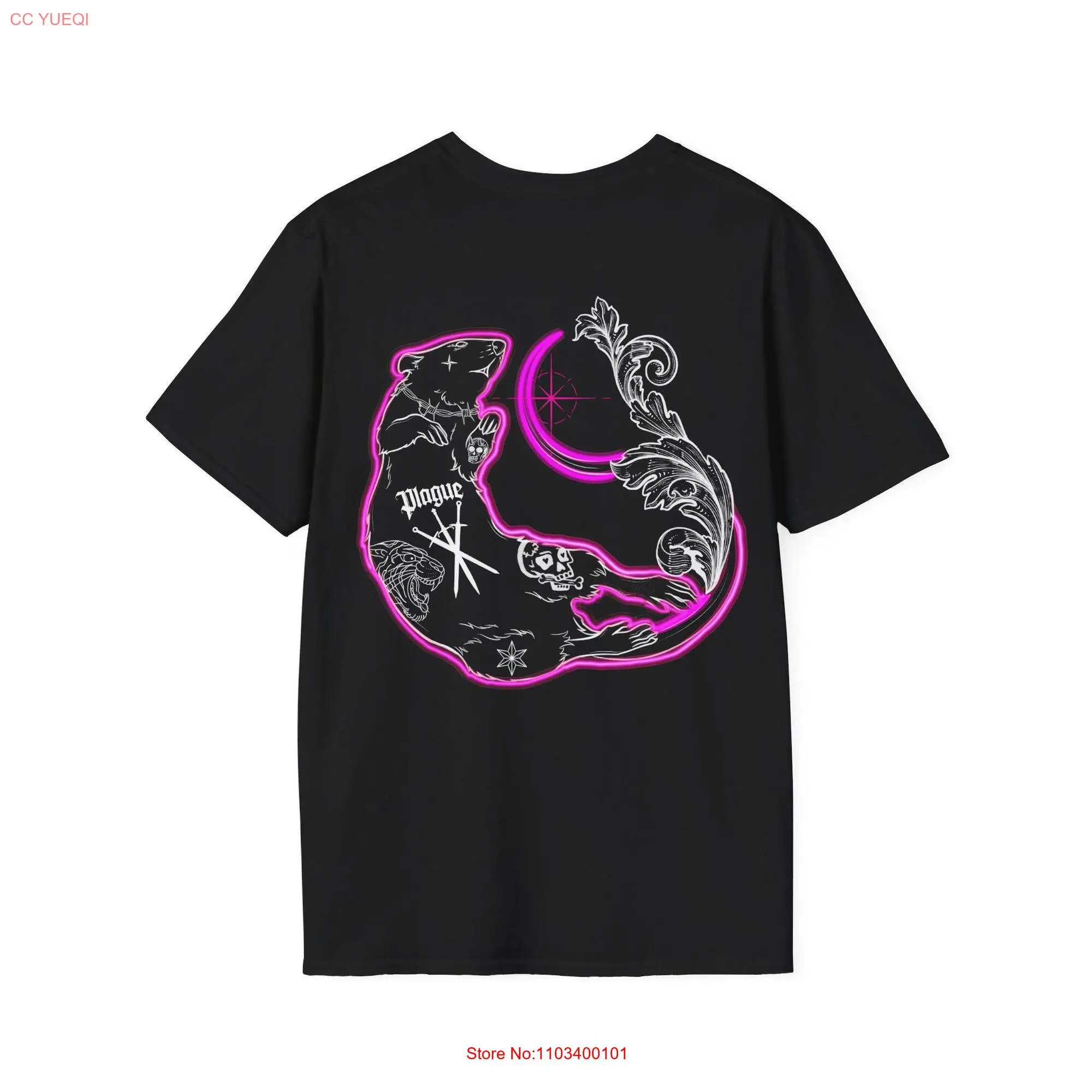 Футболка с длинным или коротким рукавом в мягком стиле