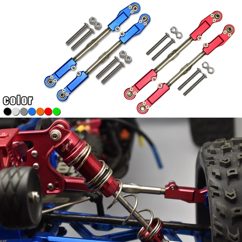 

GPM ARRMA 1/8 TALION 6S ARA106048 монстр-Трак, металлический алюминиевый сплав, задний верхний рычаг, тяга, стержень Трампа AR330202 + AR330214 + AR330230