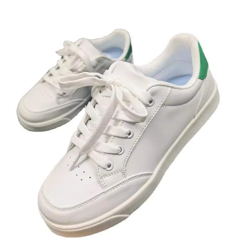 Women's small white shoes Classic casual sports students tennis shoes Men's and women's shoes Breathable running training shoes
