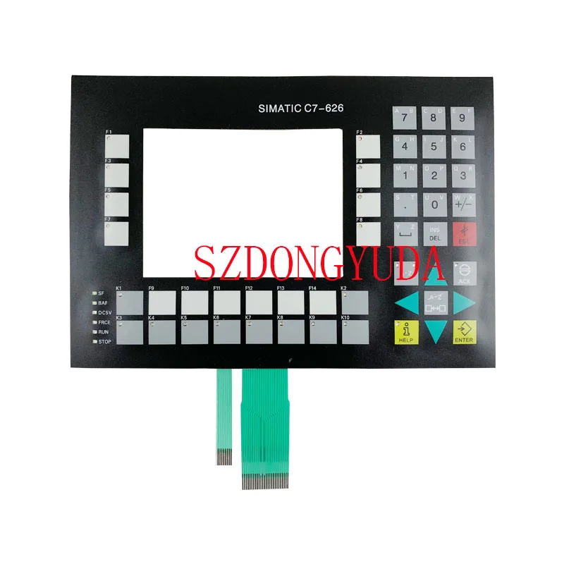New Touchpad For 6ES7626-1AG02-0AE3 6ES7 626-1AG02-0AE3 SIMATIC HMI C7-626 Membrane Keyboard Plastic Repair Replacement