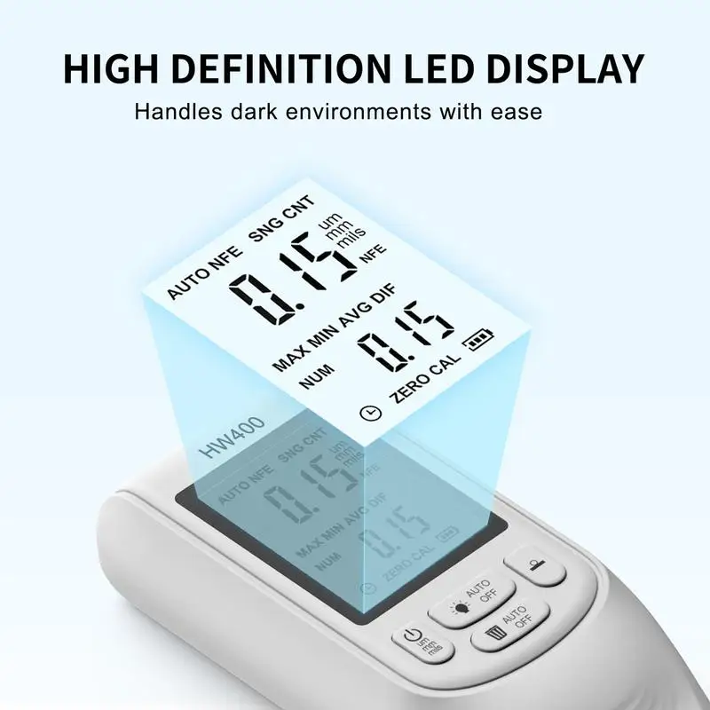 Профессиональный измеритель толщины лакокрасочного покрытия промышленный