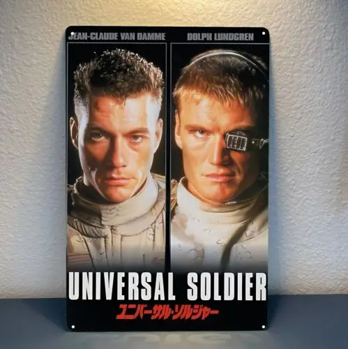 

Металлический постер Universal Soldier 20x30 см