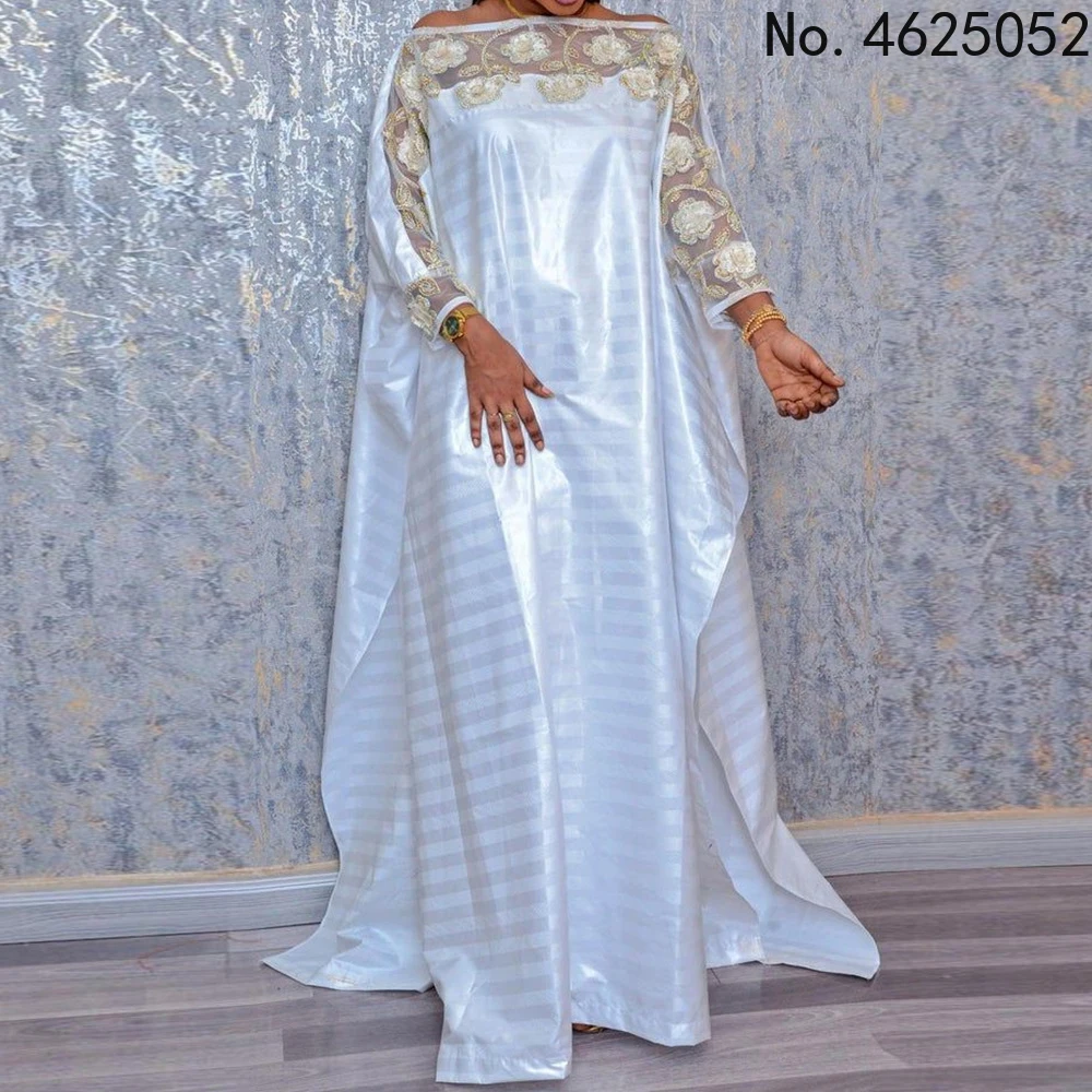 

Free Style African Dress For Woman Embroidery Design Ladys Clothes Plus Size Dresses For Women 4xl 5xl