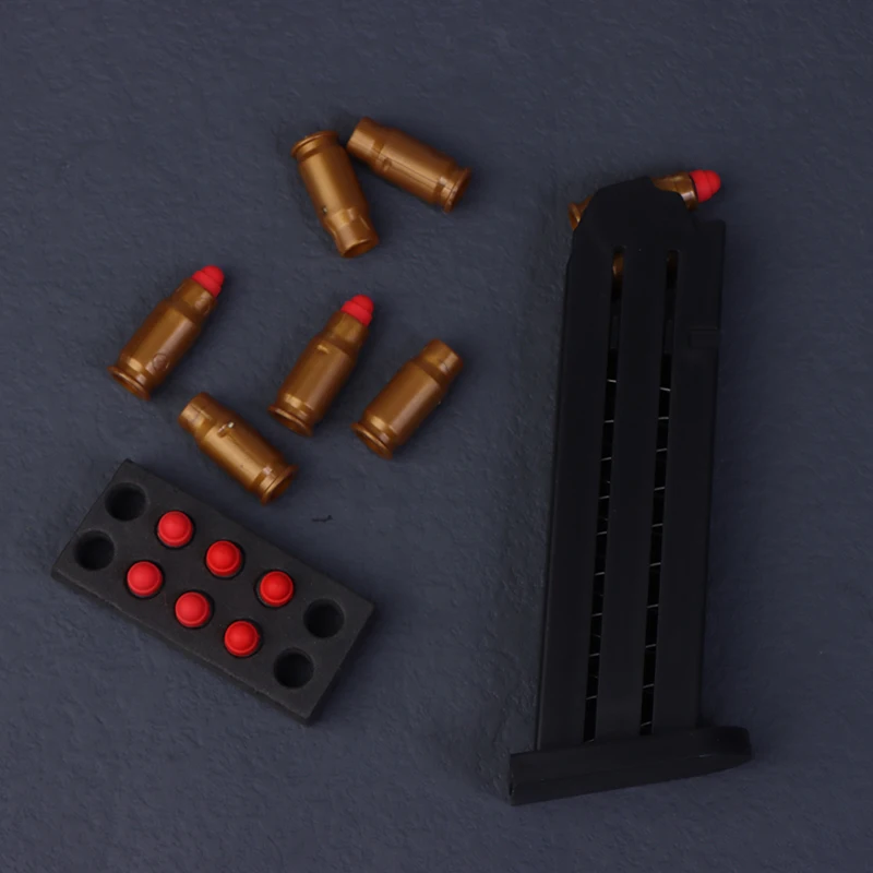 Новая мягкая пуля ДЛЯ Glock/M1911/UPS/Desert игрушка "Орел" Gun 7 мм маленькая зажим для