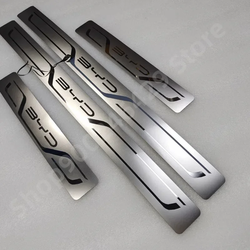 Для BYD Atto 3 EV порог автомобильной двери из нержавеющей стали защита для Yuan Plus Song Han