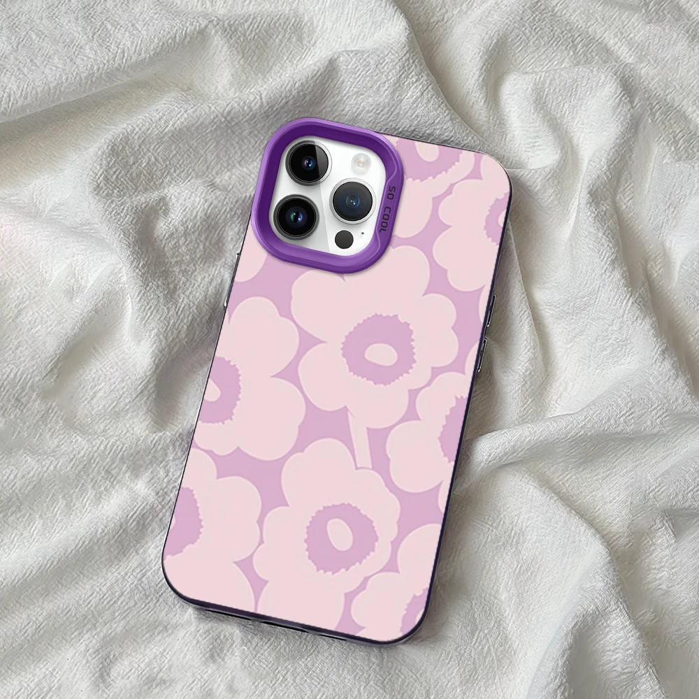 Модный роскошный чехол для телефона M-Marimekkos Samsung Galaxy S25 S24 S23 S22 S21 S20 Note20 FE Ultra Plus 4G 5G с