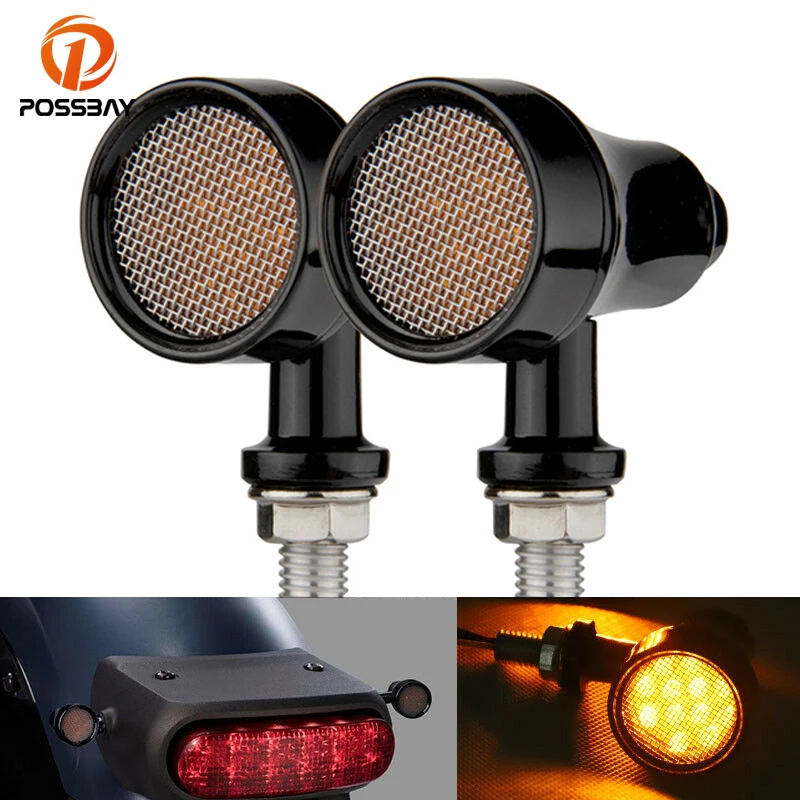 

Motorcycle Turn Signal Lights 12V LED Stop Brake Light Taillight Flasher Rear Lamp for Honda Yamaha Suzuki Kawasaki Accessories