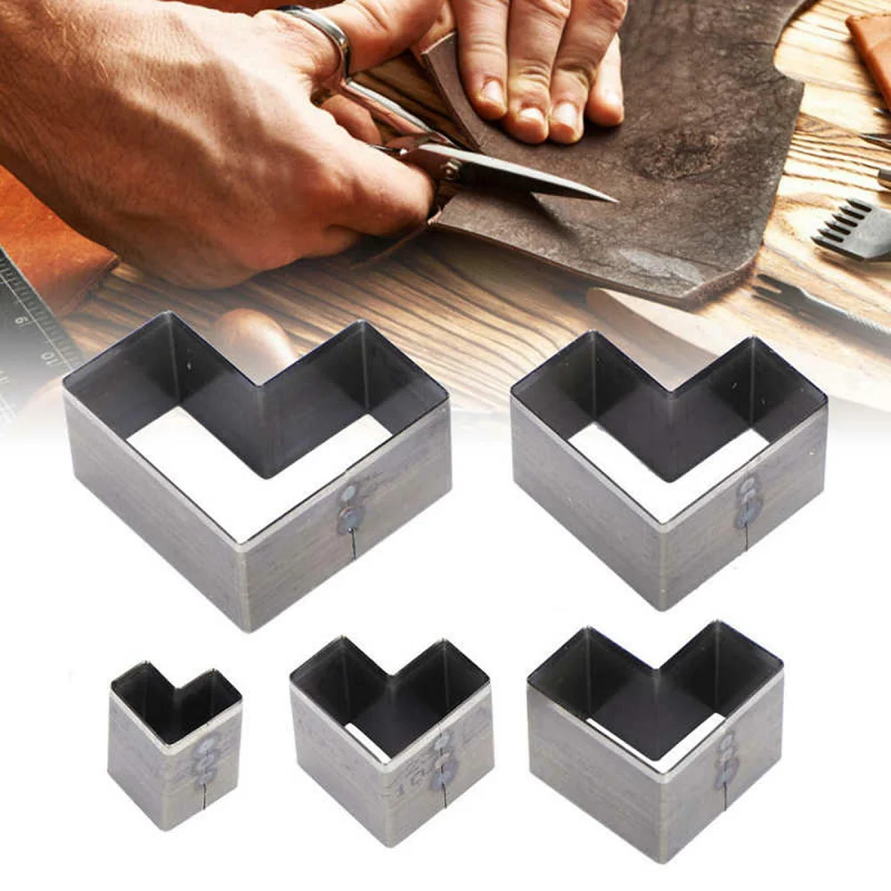 

Heart Cutter Blade DIY Handcraft Leather Punching Die Cutting Mold Practical Cutter Edge Punched Knife Mold Dies Metal Blade