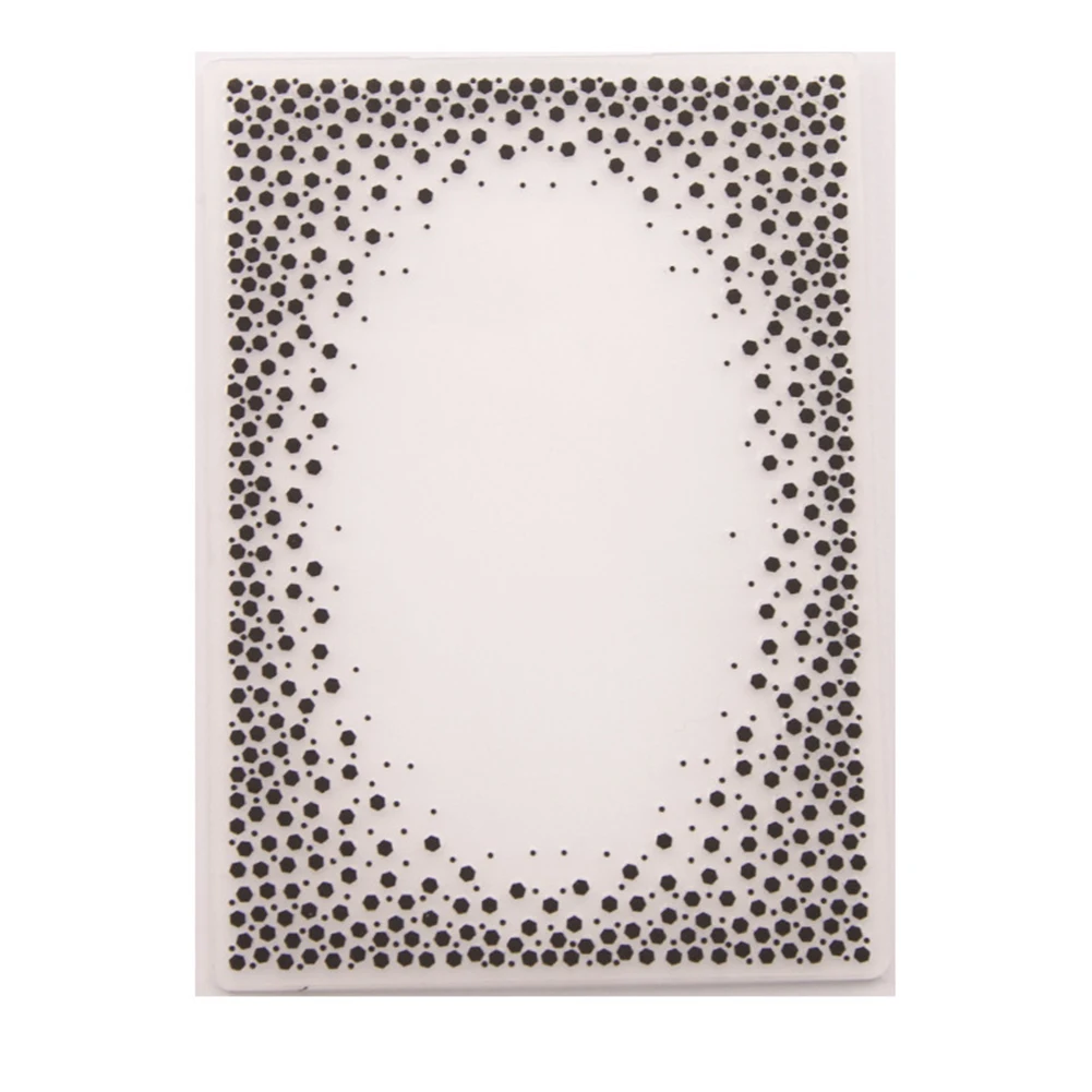 

1pc Plastic Template Embossing Folder Multiple Textures Concave Embossed Template Embossing/cutting Machines DIY Accessories