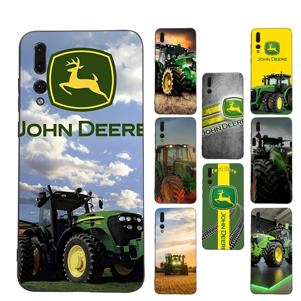 

Green J-John Truck Deeres Phone Case For Huawei P 8 9 10 20 30 40 50 Pro Lite Psmart Honor 10 lite 70 Mate 20lite